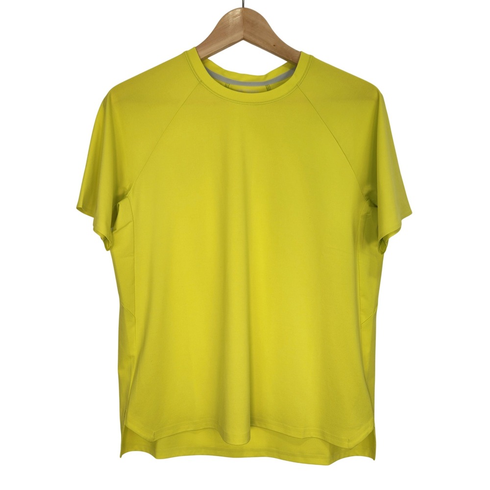 ARCTERYX‎ Womens Silene Short Sleeve Crew Neck Performance T Shirt S Yellow